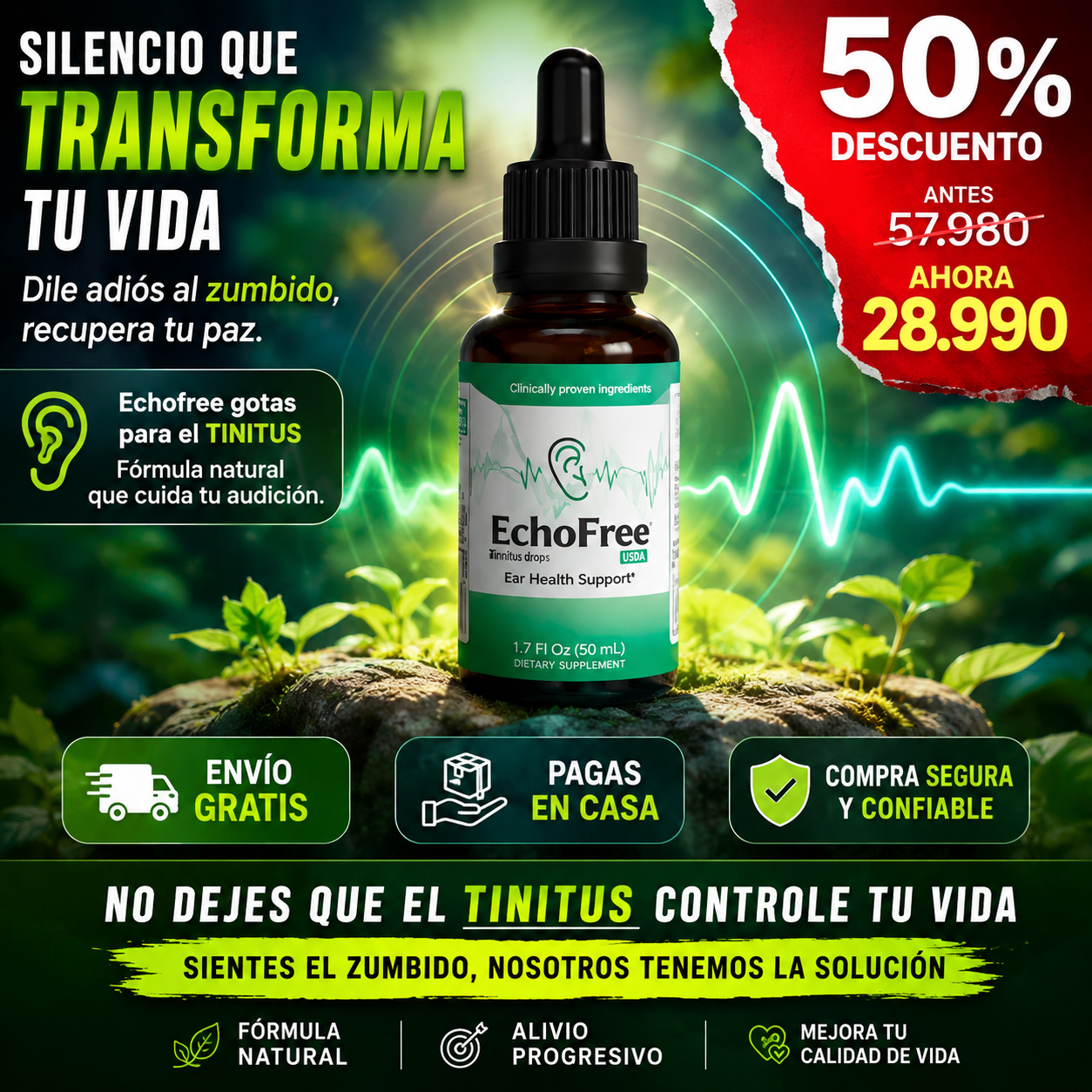 HearBloom™ - Audición Clara, Equilibrio y Bienestar