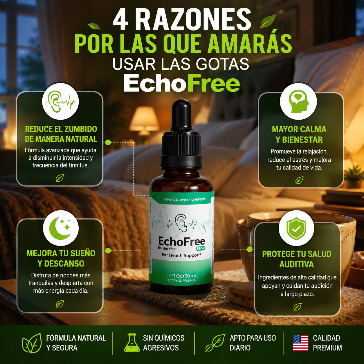 HearBloom™ - Audición Clara, Equilibrio y Bienestar