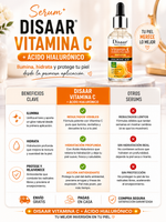 VitaFlash C™ — Vitamina C + Hialurónico Hidratación Extrema & Efecto Glow